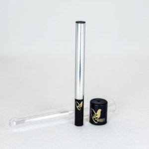 whiff argent avec son étui